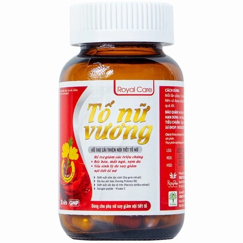 Viên uống Tố Nữ Vương Royal Care hỗ trợ cải thiện nội tiết tố nữ (30 viên)