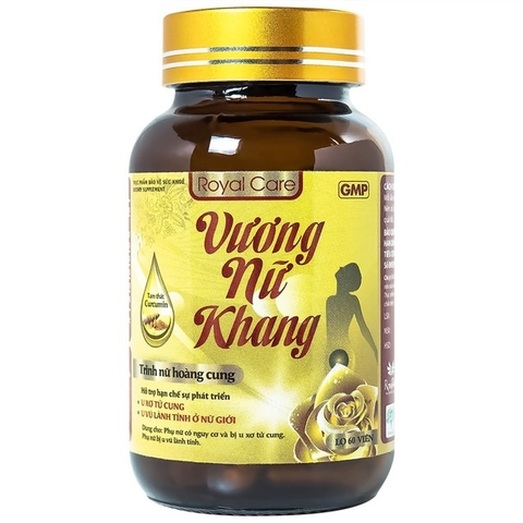 Viên nang cứng Vương Nữ Khang Royal Care hỗ trợ hạn chế sự phát triển u xơ tử cung, u vú lành tính