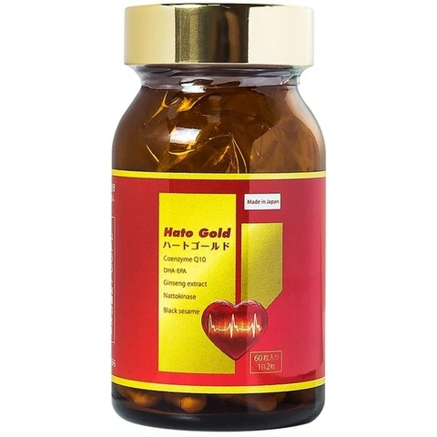 Viên uống Hato Gold Jpanwell bổ sung các chất chống oxy hóa cho cơ thể (60 viên)