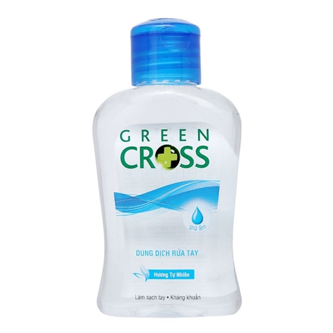 Dung dịch rửa tay Green Cross hương tự nhiên kháng khuẩn chai 100ml