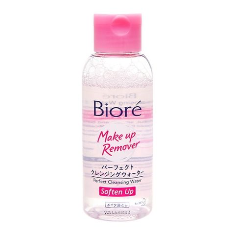 Nước tẩy trang Bioré Soften Up làm sạch cho da nhạy cảm chai 90ml