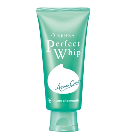 Sữa rửa mặt Senka Perfect Whip Acne Care ngừa mụn tuýp 100g