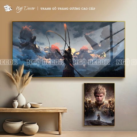Tranh Tráng Gương BLACK MYTH WUKONG CAO CẤP