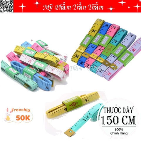 Thước dây da đa năng dùng để đo vòng eo/quần áo