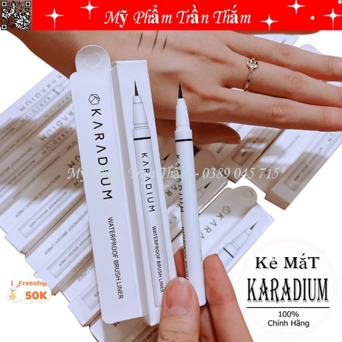 Kẻ mắt dạ Karadium siêu mảnh chống nước vỏ trắng