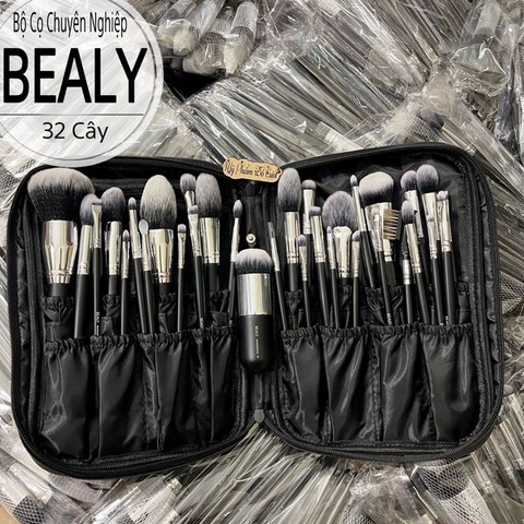 Bộ Cọ Xếp Lớp Hãng Bealy 32 Cây Cao Cấp Trang Điểm Chuyên Nghiệp Chất Lông Nhung không kèm túi đựng cọ