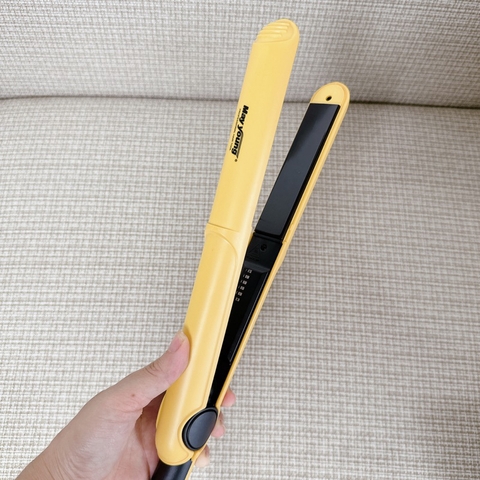 Máy dập xù vàng, máy duỗi tóc là vàng May Young chính hãng bản nhỏ