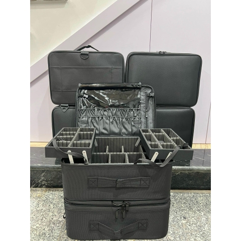 Cốp vải xách 2 tầng siêu tiện lợi