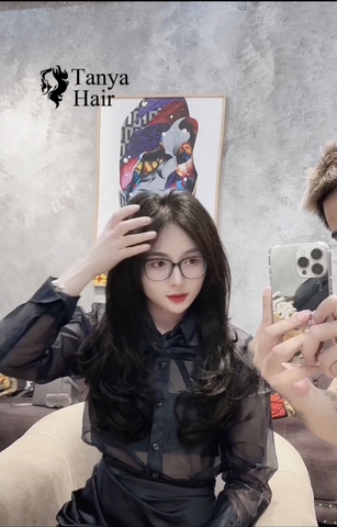 KIỂU TÓC XOĂN BUNG