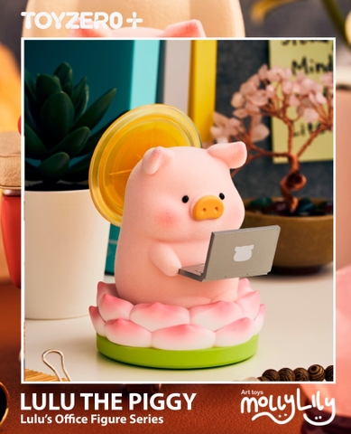 LULU THE PIGGY Lulu's Office Figure Series