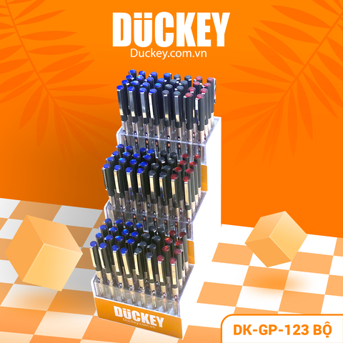 Bộ 96 Bút Kim DUCKEY Signature DK-GP-123 0.5mm – Mực Liền Thân, Viết Mượt