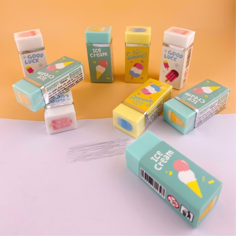 Tẩy DUCKEY Happy Cream DK-ER-226 🍦❄️