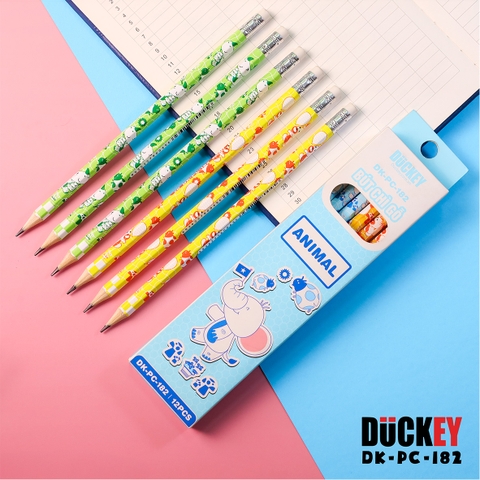 Bút Chì 2B DUCKEY ANIMAL DK-PC-182
