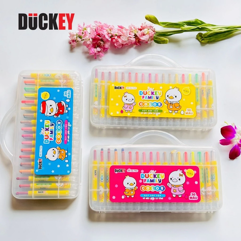 Sáp Vặn Màu DUCKEY DK-CL-143 (36 Màu)