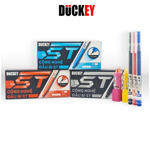 Bút Nước Gel DUCKEY DK-GP-119 0.5mm – Mực Lớn 2000m, Ngòi ST Tiên Tiến, Viết Siêu Trơn
