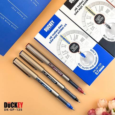 Bút ký nước mực liền thân Duckey DK-GP-125 ngòi đậm nét 0.7mm - thương hiệu Việt Nam
