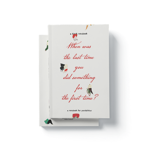 A BLANK NOTEBOOK—Is your heart in the right place?