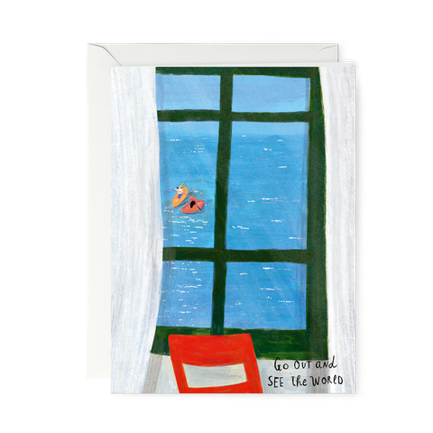 THIỆP GẬP—go out and see the world