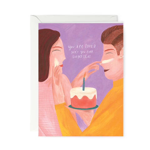 THIỆP GẬP—you are loved, don't you ever forget that.