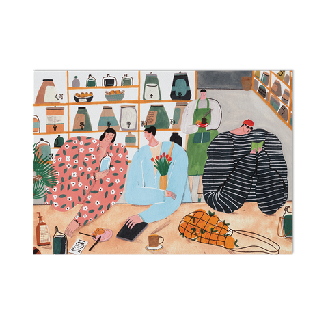 TRANH IN A3—Little Talks