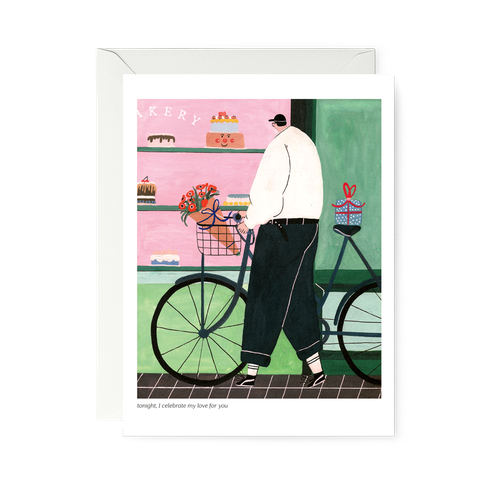 POSTCARD—tonight, I celebrate my love for you