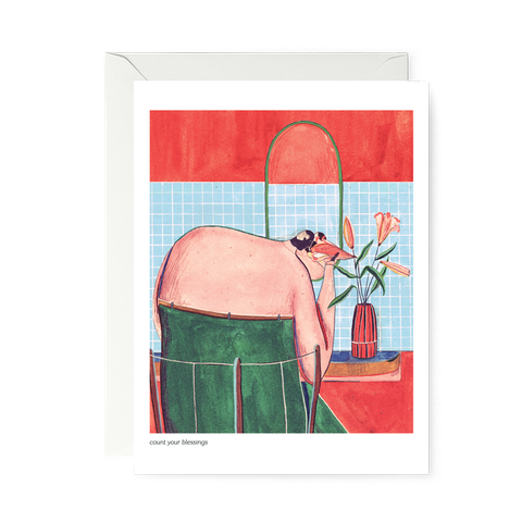 POSTCARD—count your blessing