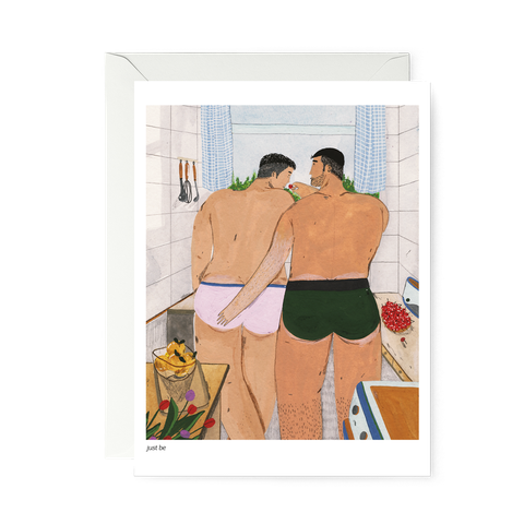 POSTCARD—just be