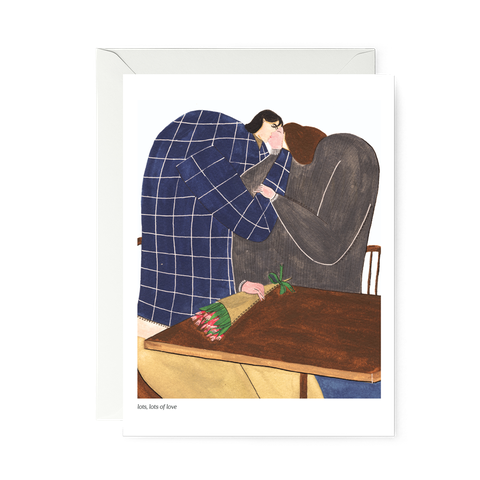 POSTCARD—lots, lots of love
