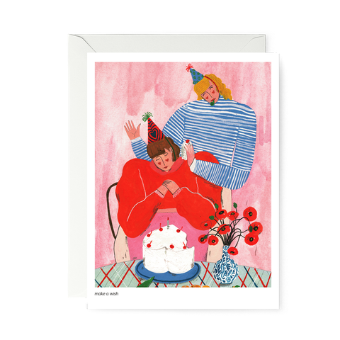 POSTCARD—make a wish