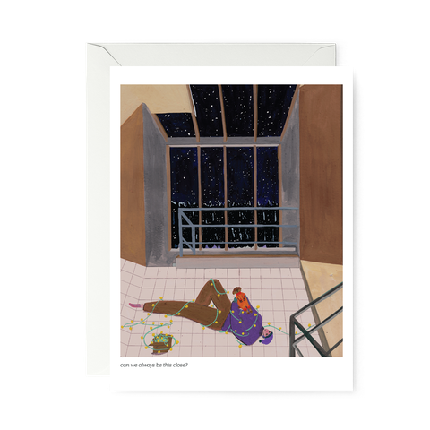 POSTCARD—can we always be this close?