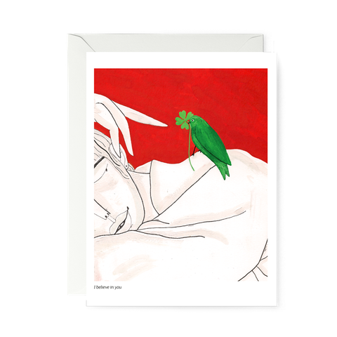 POSTCARD—I believe in you