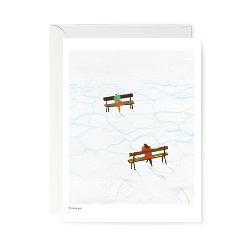 POSTCARD—I miss you
