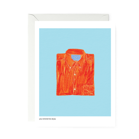 POSTCARD—you remind me of joy