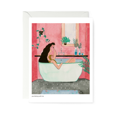 POSTCARD—you belong with me