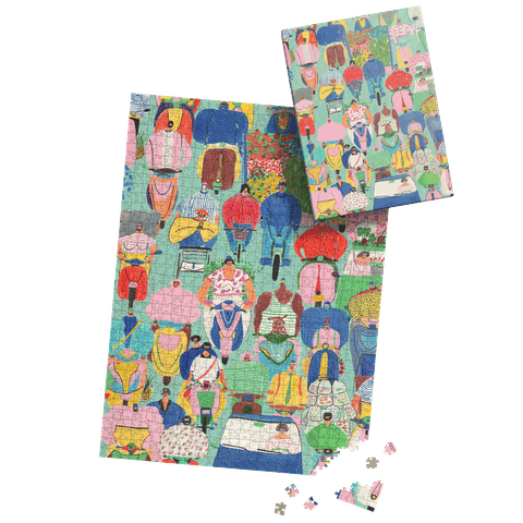 TRANH XẾP HÌNH 925 MẢNH—Tiny City