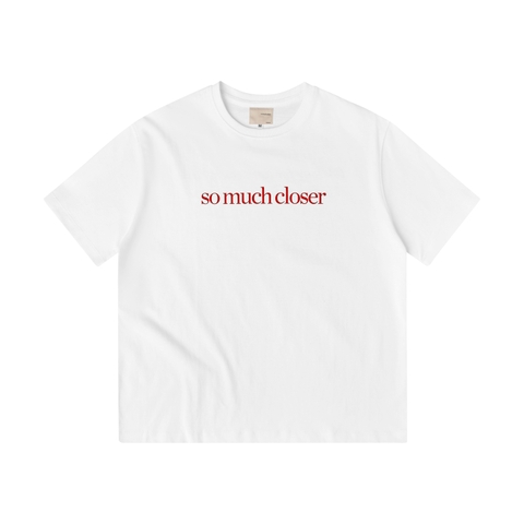 ÁO THUN BABY TEE—so much closer đỏ