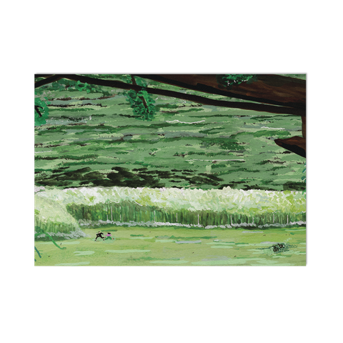 TRANH IN A3—Running Free