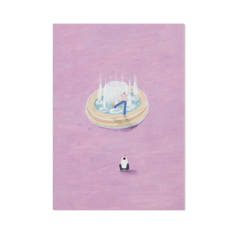 TRANH IN A3—The Fountain