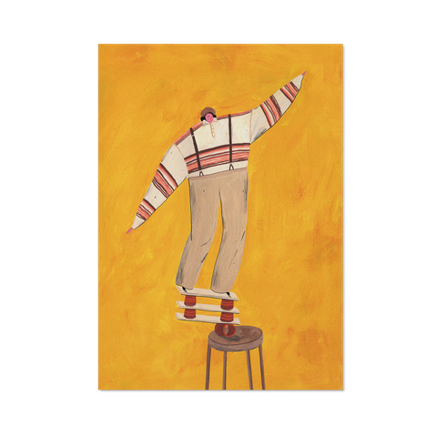 TRANH IN A3—A Balancing Act