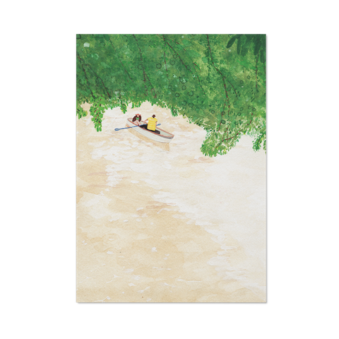 TRANH IN A4—The Flow