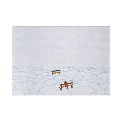 TRANH IN A4—Melting Ice