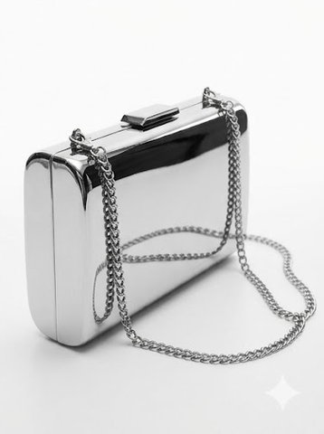 Mango Metal Metallic Bag 7700-4401-601