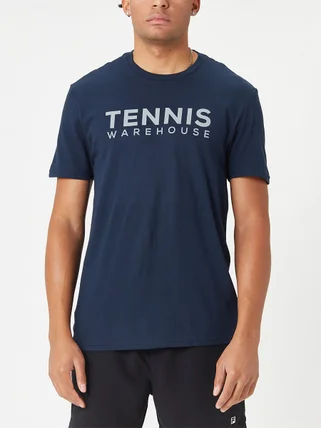 Tennis Warehouse Promo T-Shirt - Navy TWPRONG-NV