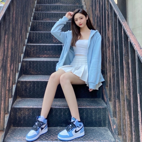 Jordan 1 Retro High OG University Blue GS Kids 575441-134