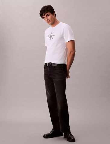 Calvin Klein Monologo Tee Men Brilliant White 4RB861G-YAA
