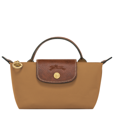 Longchamp Le Pliage Original Mini Pouch Fawn/Gold 34175089P86