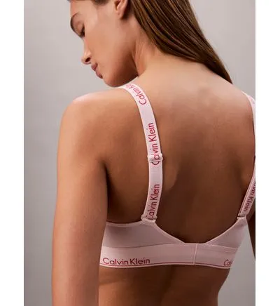 Calvin Klein Women's Padded Bralette Pink QF8504-690