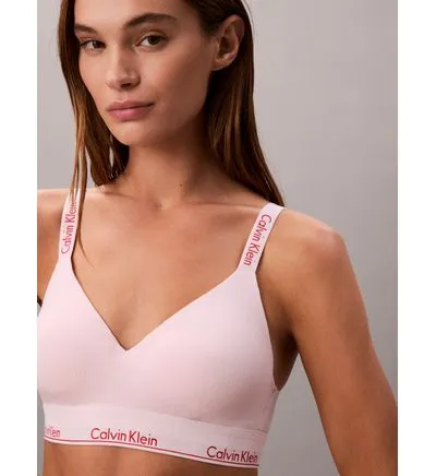 Calvin Klein Women's Padded Bralette Pink QF8504-690