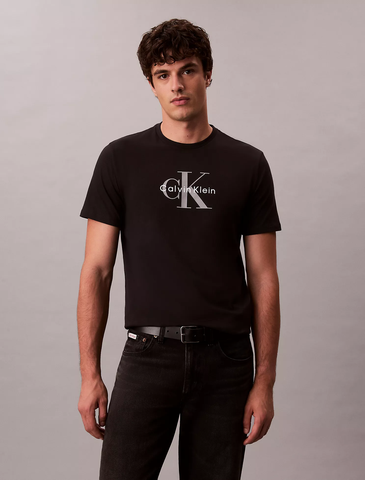 Calvin Klein Monologo Tee Men Black 4RB861G-UB1