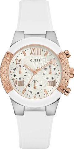 Guess 36MM Crystal Accented Watch - W0773L1
